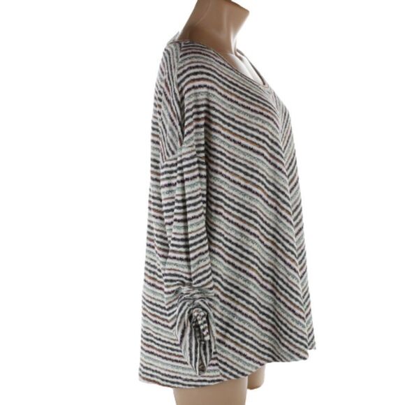 Style & Co Confetti Stripe Sweater - Picture 7 of 9